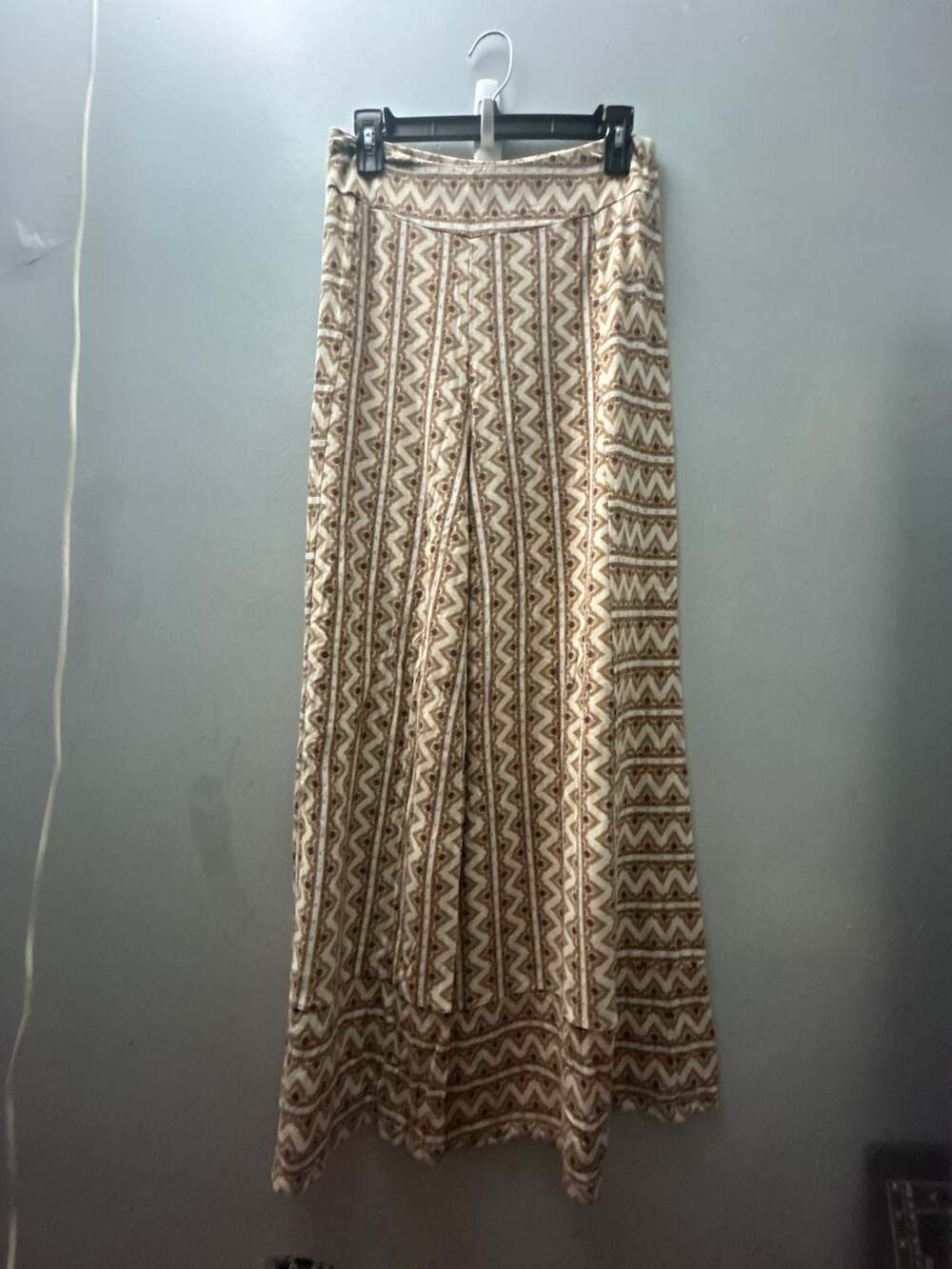 Farm Rio for Anthropologie Size M Wide Leg Printed Pants